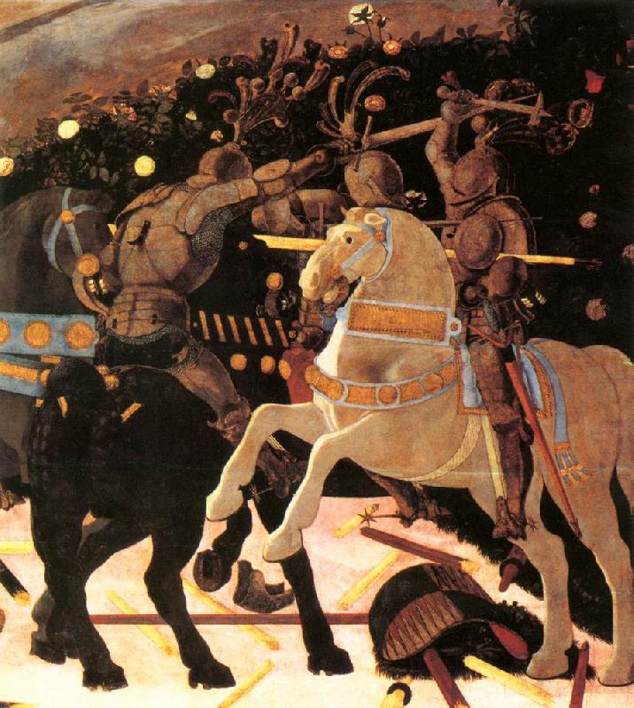 UCCELLO, Paolo Niccol da Tolentino Leads the Florentine Troops (detail) ou France oil painting art